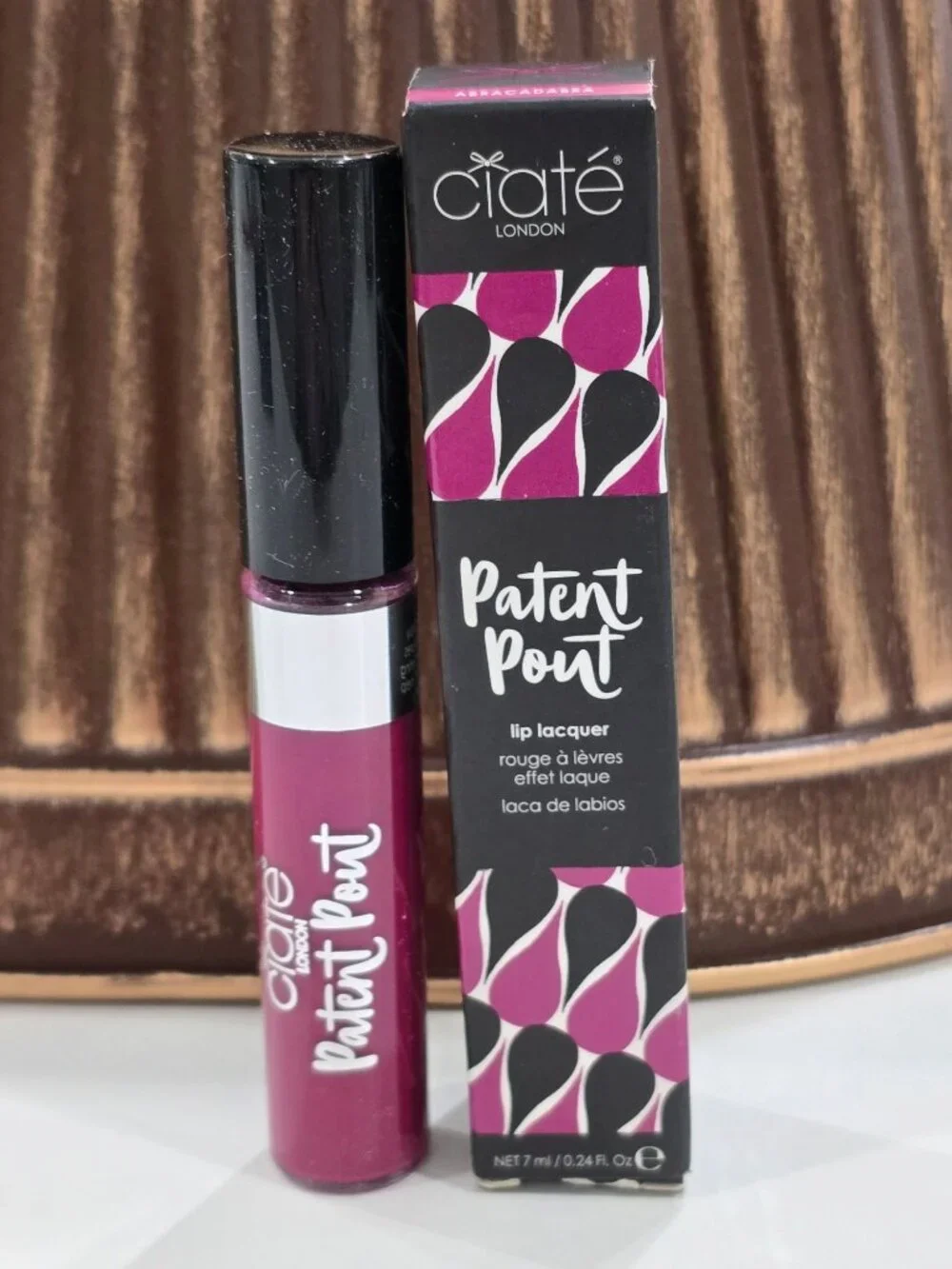 Ciaté London ✦ Abracadabra/Drama Queen Lip Lacquer ✦ Patent Pout High‑Shine 7ml